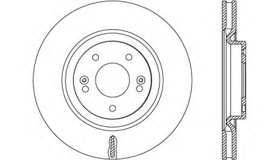 OPEN PARTS bdr260620 -  Тормозной диск